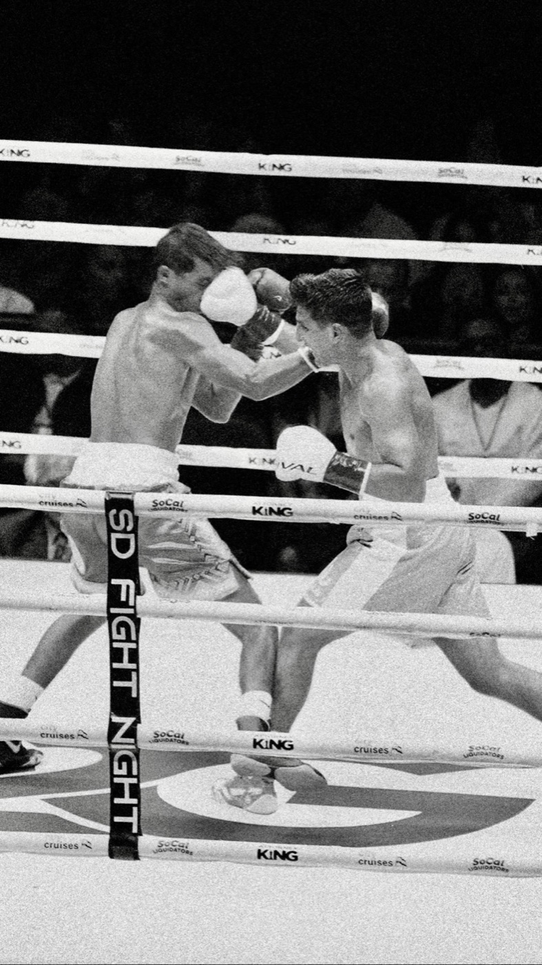 Julius Ballo in action at SD Fight Night, Frontwave Arena